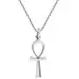 AeraVida Eternity Egyptian ANKH Cross .925 Sterling Silver Pendant Necklace AeraVida Eternity Egyptian ANKH Cross .925 Sterling Silver Pendant Necklace