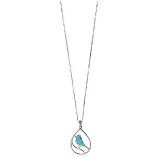 Boma Jewelry Sterling Silver Bird Necklace, 16 inches Boma Jewelry Sterling Silver Bird Necklace, 16 inches