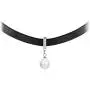 URDEAR New Black Choker Necklace for Women Girls, Silver Accented Choker Necklace with Pearl Pendant Necklace Jewelry Gifts for Women URDEAR New Black Choker Necklace for Women Girls, Silver Accented Choker Necklace with Pearl Pendant Necklace Jewelry Gifts for Women