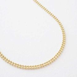 HONEYCAT Double Ball Chain Choker-Necklace in 18k Gold Plate, 18k Rose Gold Plate, or Rhodium Plate | Minimalist, Delicate Jewelry
