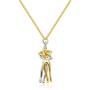 Affectionate Hug Necklace Couples Necklace for Him and Her Valentines Day Embrace Chain Necklace Fashion Unisex Couple Hugging Pendant Love Snuggle Hug Jewelry Gift for Women Men Lovers