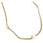 Single Pearl Pendant Choker Necklace for Women Girls S925 Sterling Silver Big Tiny 1 Pearl Strand Pendant Necklace Love Beaded Box Link Curb Chain 18'' Jewelry Set