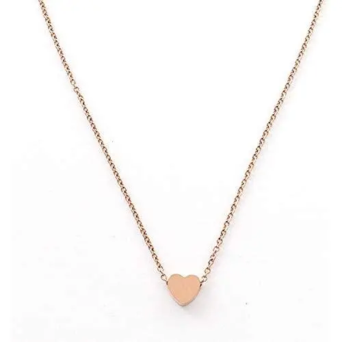 Tiny Heart Choker Necklace with Gift Box – Necklaces for Nieces and Girl Friends – 18K Gold-Plated Necklace Tiny Heart Choker Necklace with Gift Box – Necklaces for Nieces and Girl Friends – 18K Gold-Plated Necklace