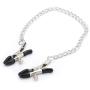 Elegital Necklace Women Body Chain with Adjustable Clamp and Clip, Party Entertainment Chain Decoration for Clothing Accessory with Storage Bag