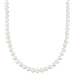 Ross-Simons 8-8.5mm Cultured Pearl Necklace With Sterling Silver Magnetic Clasp