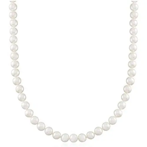 Ross-Simons 8-8.5mm Cultured Pearl Necklace With Sterling Silver Magnetic Clasp