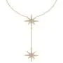 Savlano 14K Gold Plated Cubic Zirconia Round Cut Starburst 18 Inches Pendant Chain Necklace for Women & Girls Savlano 14K Gold Plated Cubic Zirconia Round Cut Starburst 18 Inches Pendant Chain Necklace for Women & Girls