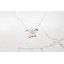 La Menagerie Turtle Silver Origami Jewelry - Silver Geometric Chain Necklace – 925 Sterling Plated Silver Necklace for Women & Girls – Stylish Turtle Pendant Necklace