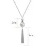 Dcfywl731 2psc Long Tassel Necklace for Women Set Pearl Necklace Knot Pendant Necklace Sweater Chain Necklace Jewelry Dcfywl731 2psc Long Tassel Necklace for Women Set Pearl Necklace Knot Pendant Necklace Sweater Chain Necklace Jewelry