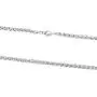 JFSG 316L Stainless Steel Wheat Link Chain Necklace for Men Or Women 3/4/5/6mm 16 to 36 Inches
