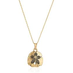 Alex and Ani Sand Dollar II En Chain Necklace