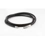 Mixiueuro 2mm Genuine Leather Chain Necklace With Upgrade Ultra Thin Light New Models Titanium steel Clasp, for Men Women