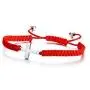 Mealguet Jewelry Handmade Red String Bracelet with Stainless Steel Cross Charm,Protection Amulet Lucky Red String Kabbalah Bracelet Mealguet Jewelry Handmade Red String Bracelet with Stainless Steel Cross Charm,Protection Amulet Lucky Red String Kabbalah Bracelet