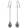 NOVICA .925 Sterling Silver Dangle Earrings Falling For You