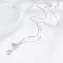 ruofengpuzi 925 Sterling Silver Badminton Racket Necklace Clavicle Chain Pendant Jewelry Girls Valentines Day Gift Box ruofengpuzi 925 Sterling Silver Badminton Racket Necklace Clavicle Chain Pendant Jewelry Girls Valentines Day Gift Box