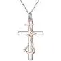 S925 Sterling Silver Faith Hope Love Cross Heartbeat Heart Pendant Necklace Christian Jewelry Gifts for Women Teen Girls S925 Sterling Silver Faith Hope Love Cross Heartbeat Heart Pendant Necklace Christian Jewelry Gifts for Women Teen Girls