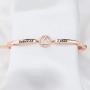 KUIYAI Sober AF Bracelet 1 Year 2 Years 5 Years Sobriety AA Yearly Bracelet Alcoholics Anonymous Gift AA Recovery Jewelry
