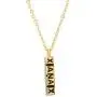 SKQIR Mens Stainless Steel Vertical Cuboid Xanax Pill ID Bar Pendant Necklace Jewelry
