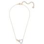 SWAROVSKI Womens Infinity Jewelry Set Collection, Rose Gold Tone & Rhodium Finish, Clear Crystals