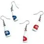 YONYou 2 pairs Funny Cartoon Milk Bottle Drop Earring,Creative Wine Bottle Resin Personality Dangle Earring Party Jewelry YONYou 2 pairs Funny Cartoon Milk Bottle Drop Earring,Creative Wine Bottle Resin Personality Dangle Earring Party Jewelry