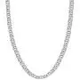Savlano 925 Sterling Silver 4.5mm Italian Solid Flat Mariner Link Chain Necklace for Men & Women - Made in Italy Comes Gift Box (4.5mm) Savlano 925 Sterling Silver 4.5mm Italian Solid Flat Mariner Link Chain Necklace for Men & Women - Made in Italy Comes Gift Box (4.5mm)