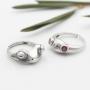 Frog Rings,Personalized Open Adjustable couples rings,Cute Animal wedding bands for women