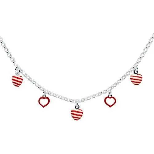 UNICORNJ Sterling Silver 925 Childrens Necklace with Enamel Charm Italy UNICORNJ Sterling Silver 925 Childrens Necklace with Enamel Charm Italy