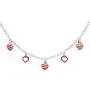 UNICORNJ Sterling Silver 925 Childrens Necklace with Enamel Charm Italy UNICORNJ Sterling Silver 925 Childrens Necklace with Enamel Charm Italy