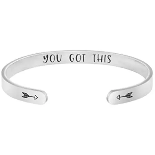 Joycuff Inspirational Bracelets for Women Best Friend Encouragement Gifts for Her Mantra Cuff Bangle Joycuff Inspirational Bracelets for Women Best Friend Encouragement Gifts for Her Mantra Cuff Bangle