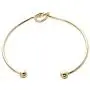 SENFAI Simple Love Knot Bangle Bracelet Bridesmaid Jewelry Set or Single SENFAI Simple Love Knot Bangle Bracelet Bridesmaid Jewelry Set or Single