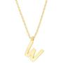 PAVOI 14K Gold Plated Initial Necklace | Letter Necklaces for Women