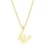 PAVOI 14K Gold Plated Initial Necklace | Letter Necklaces for Women