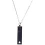 TLFOFS Cube Urn Pendant, Handmade, Titanium Steel Inlaid with Zirconium Diamonds. Cremation Jewelry Urn Necklace Jewelry is Not Only Beautiful, But Also Has A Special Commemorative Meaning. (White)