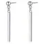S925 Sterling Silver Bar Vertical Earrings for Women Jewelry S925 Sterling Silver Bar Vertical Earrings for Women Jewelry