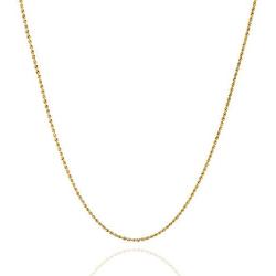 Jewelry Atelier Gold Chain Necklace Collection - 14K Solid Yellow Gold Filled Rope Chain Necklaces for Women and Men with Different Sizes (2.1mm, 2.7mm, or 3.8mm)