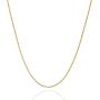 Jewelry Atelier Gold Chain Necklace Collection - 14K Solid Yellow Gold Filled Rope Chain Necklaces for Women and Men with Different Sizes (2.1mm, 2.7mm, or 3.8mm)