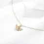 Woeoe Bohe Pearls Layered Rosary Necklace Gold Coin Pendants Cross Religious Necklaces Chain Beach Y Shape Angel Necklace Jewelry for Women and Girls