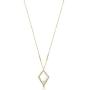 Moderne Monocle - Gold Magnifying Pendant Necklace. Stylish Alternative to Reading Glasses. Emmeline Gold