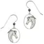 Sienna Sky Horses Head in Oval Frame Earrings 1455 Sienna Sky Horses Head in Oval Frame Earrings 1455