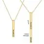 sloong Personalized Christian Necklace, Hidden Messages Engraved Quote Religious Necklace Gold Plated Necklace Charm Bible Verse Religious Jewelry Valentines Gift for Women Girls