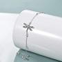 ONEFINITY Dragonfly Bracelet Sterling Silver Dragonfly Bracelet Dragonfly Jewelry for Women Girls Gifts