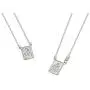 FRONAY 14k Gold Plated Silver Escapulario Necklace, Double Sided, Religious Fine Jewelry