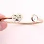 Belingry Rose Gold Inspirational Faith Bracelet Jewelry Mustard Seed Flexible Bracelets Belingry Rose Gold Inspirational Faith Bracelet Jewelry Mustard Seed Flexible Bracelets