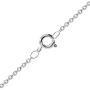 Disney Minnie Mouse Crystal Stud Earrings and Necklace Silver Plated Jewelry Set