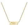 Joycuff Birth Year Number Necklaces Old English Necklace for Women Daughter Teen Girl Sister Personalized Christmas Birthday Jewelry 18K Real Gold Stainless Steel Pendant Joycuff Birth Year Number Necklaces Old English Necklace for Women Daughter Teen Girl Sister Personalized Christmas Birthday Jewelry 18K Real Gold Stainless Steel Pendant