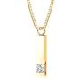 Udalyn Crystal Cremation Urn Jewelry Ashes Memorial Necklace Cube Urn Pendant Necklace for Ashes Mom Dad Grandpa Grandma Women Men