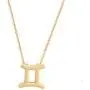 HOLY KT 12 Constellation Zodiac Pendant Necklace Astrology Gold Tone Chain with Gold Message Card for Women Jewelry HOLY KT 12 Constellation Zodiac Pendant Necklace Astrology Gold Tone Chain with Gold Message Card for Women Jewelry