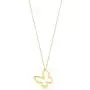 Gelin 14k Gold Butterfly Pendant Necklace for Women, 18'' Gelin 14k Gold Butterfly Pendant Necklace for Women, 18''