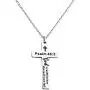 Kaisinse Inspirational Bible Quotes Verse Cross Pendant Necklace Religious Christian Necklace Christian Jewelry Faith Necklace