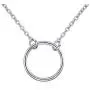 YFN 925 Sterling Silver Karma Choker Necklace Open Circle Choker Necklace for Women Jewelry Gifts